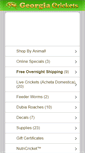 Mobile Screenshot of georgiacrickets.com